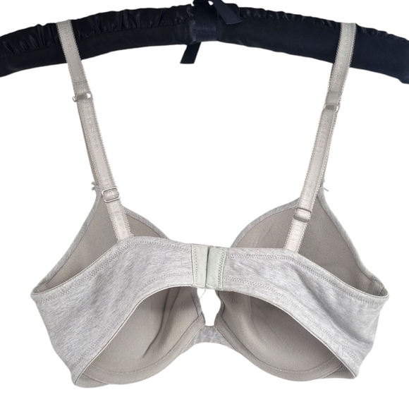 Victoria Secret Womens Gray Push Up Bra Size 34D - Picture 9 of 13